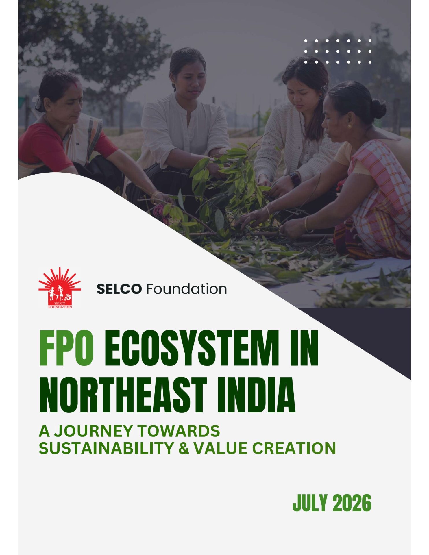 FPO ECOSYSTEM  IN NORTHEAST INDIA A JOURNEY TOWARDS SUSTAINABILITY & VALUE CREATION