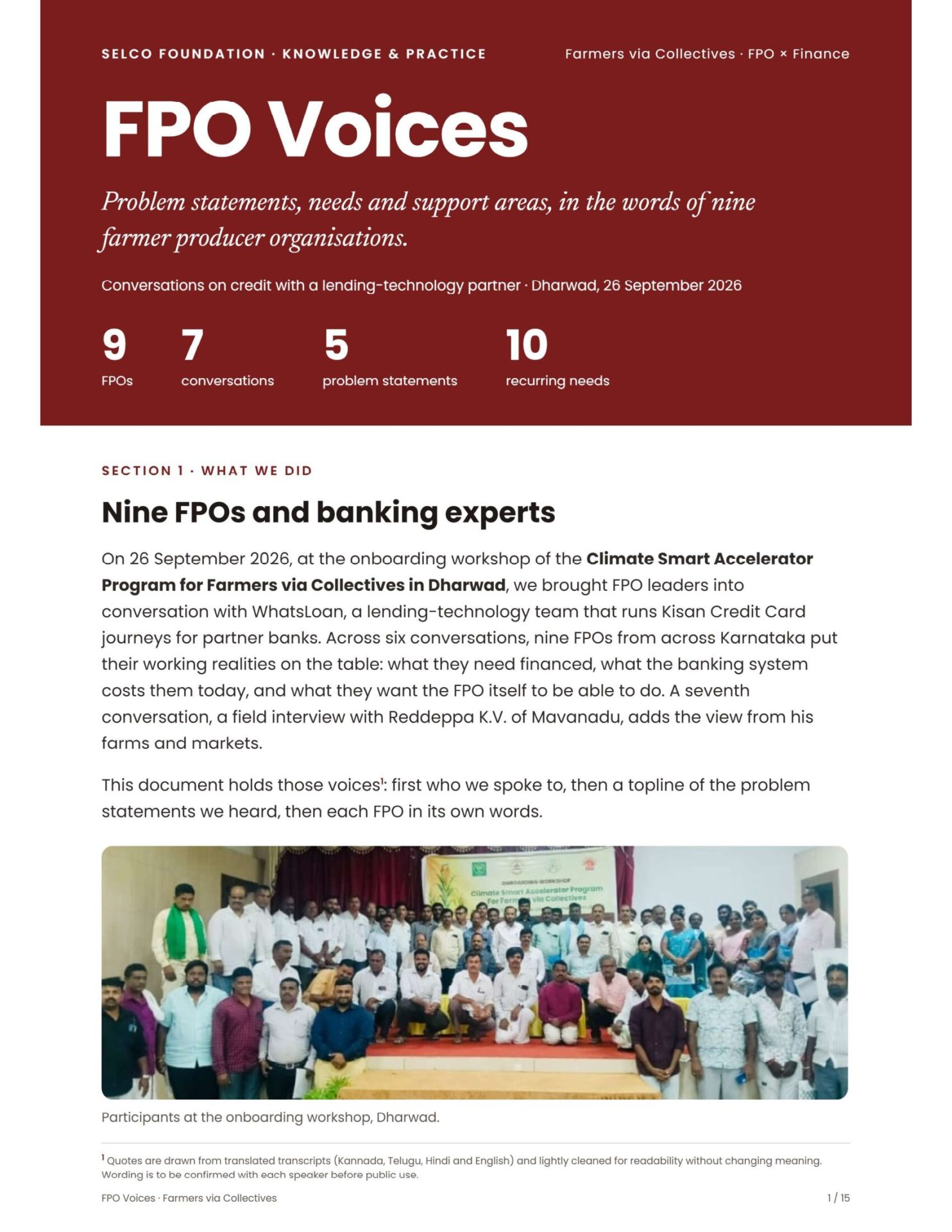 FPO Voices
